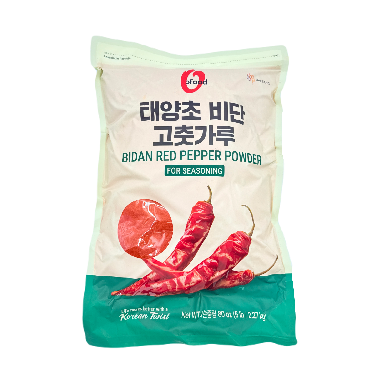 DS RED PEPPER POWDER FINE (5LB*6) 청정원 비단 고추가루 조미용