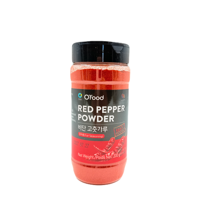 DS RED PEPPER POWDER FINE (200G*20) 청정원 비단 고추가루 조미용 (타원 원형)