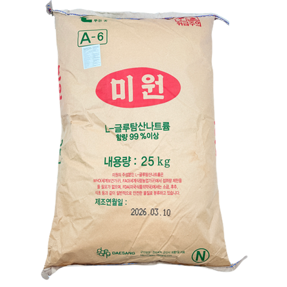 DS MIWON BULK (25KG) 대상 미원 벌크