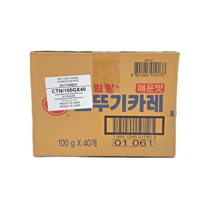 OTTOGI CURRY POWDER (100G*40) 오뚜기 카레 매운맛