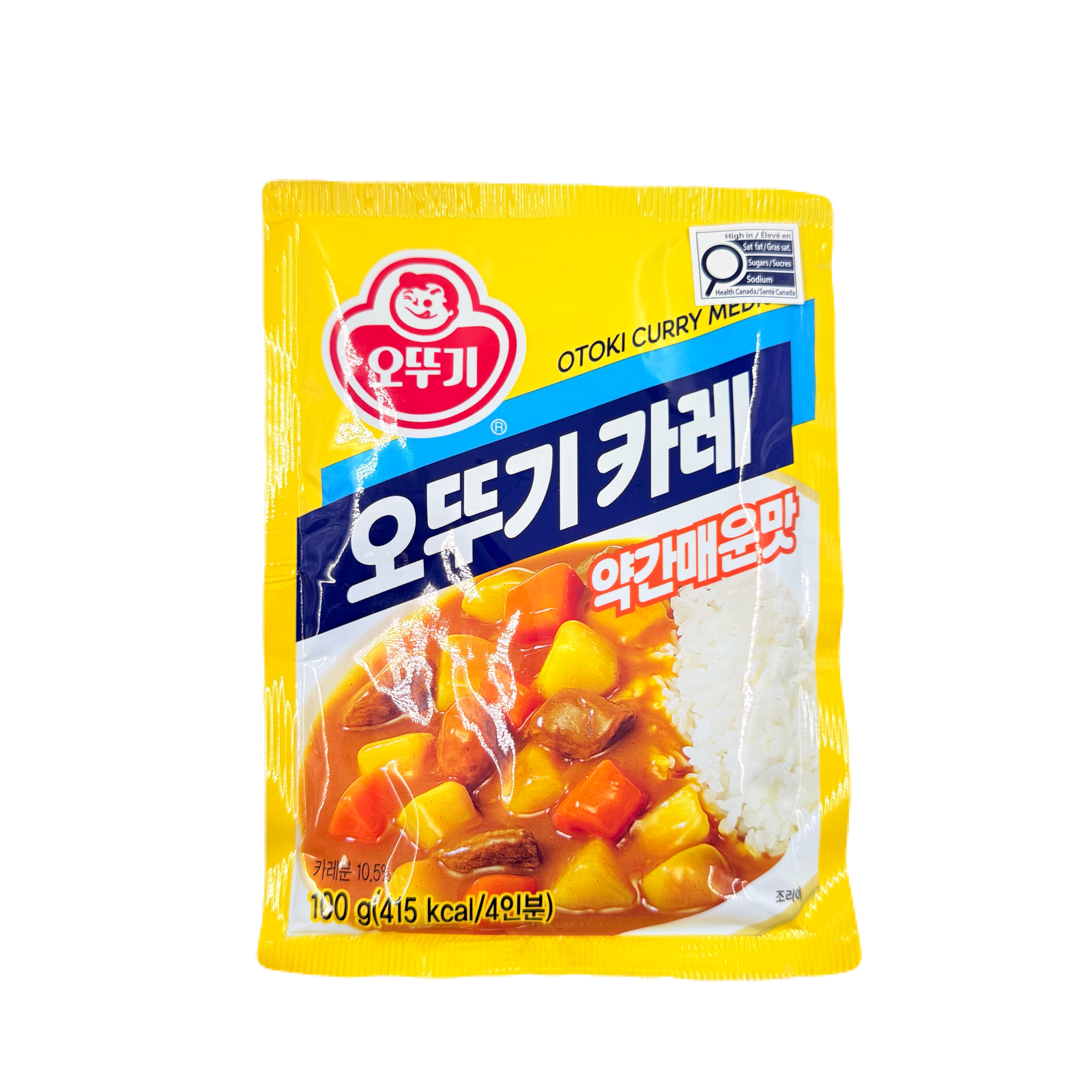 OTTOGI CURRY (100G*40) 오뚜기 카레 약간 매운맛