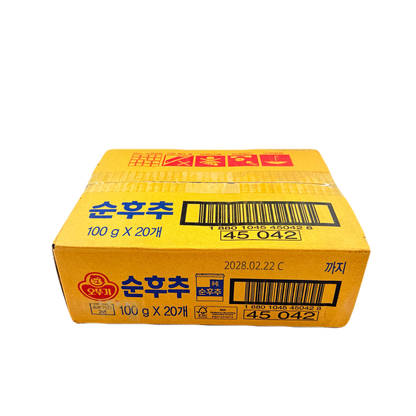 OTTOGI BLACK CHILLI POWER (100G*20) 오뚜기 순후추