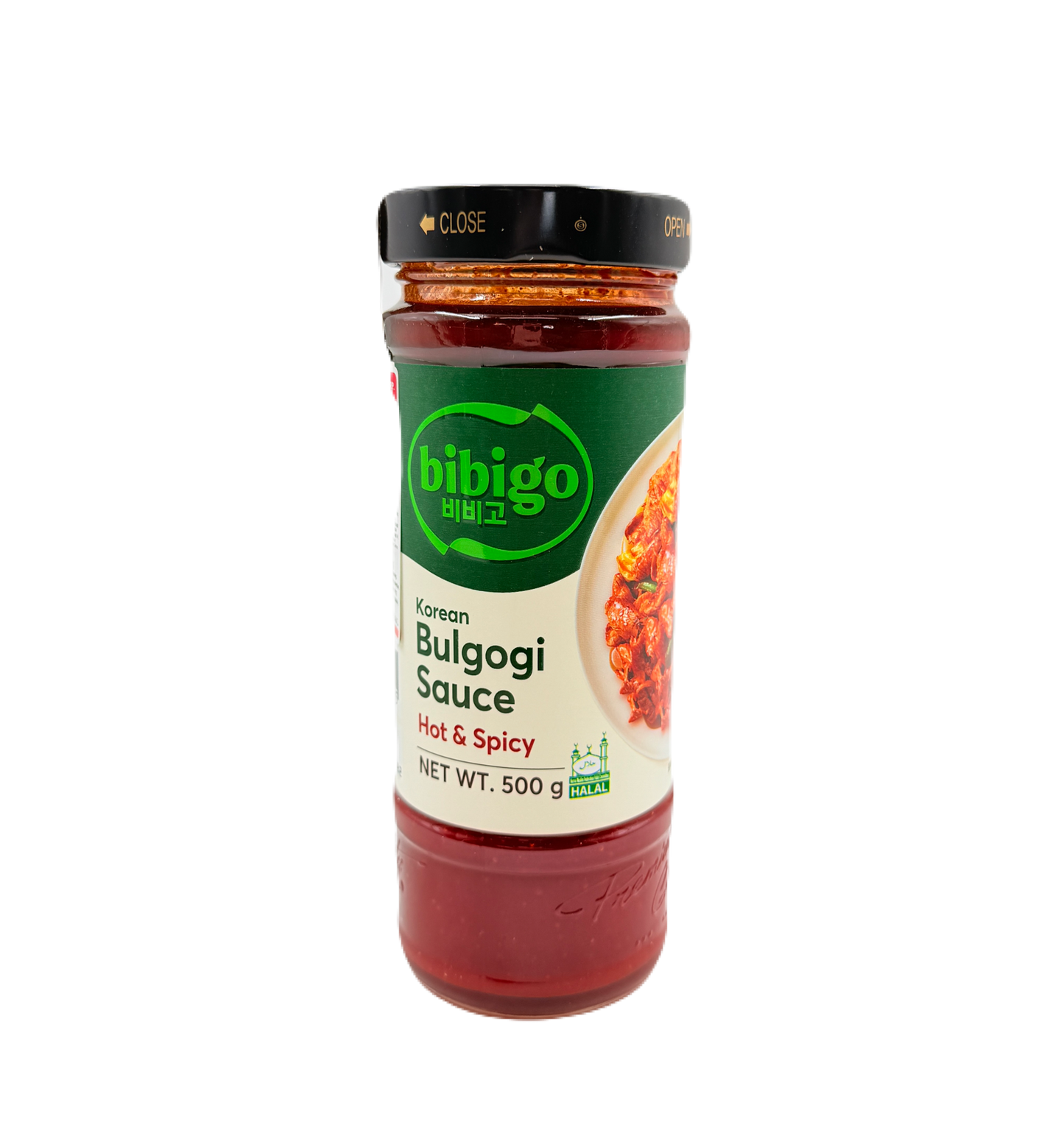 CJ BIBIGO BULGOGI SAUCE HOT&SPICY (500G*12) CJ 비비고 불고기 소스 핫&스파이시 (208148)