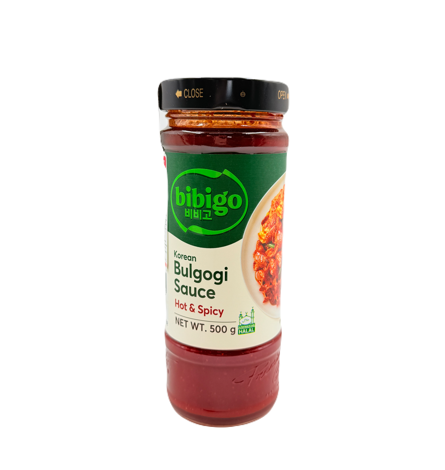 CJ BIBIGO BULGOGI SAUCE HOT&SPICY (500G*12) CJ 비비고 불고기 소스 핫&스파이시 (208148)