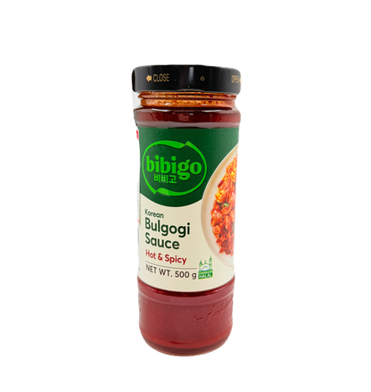 CJ BIBIGO BULGOGI SAUCE HOT&SPICY (500G*12) CJ 비비고 불고기 소스 핫&스파이시 (208148)