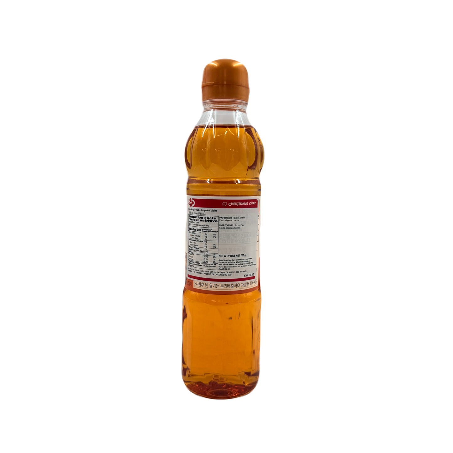 CJ COOKING SYRUP (700G*12) CJ 요리당