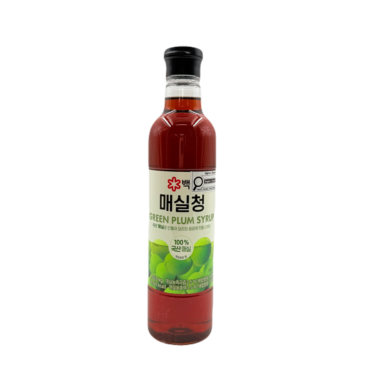CJ BEKSUL PLUM SYRUP (1.025KG *9) CJ 백설 매실청