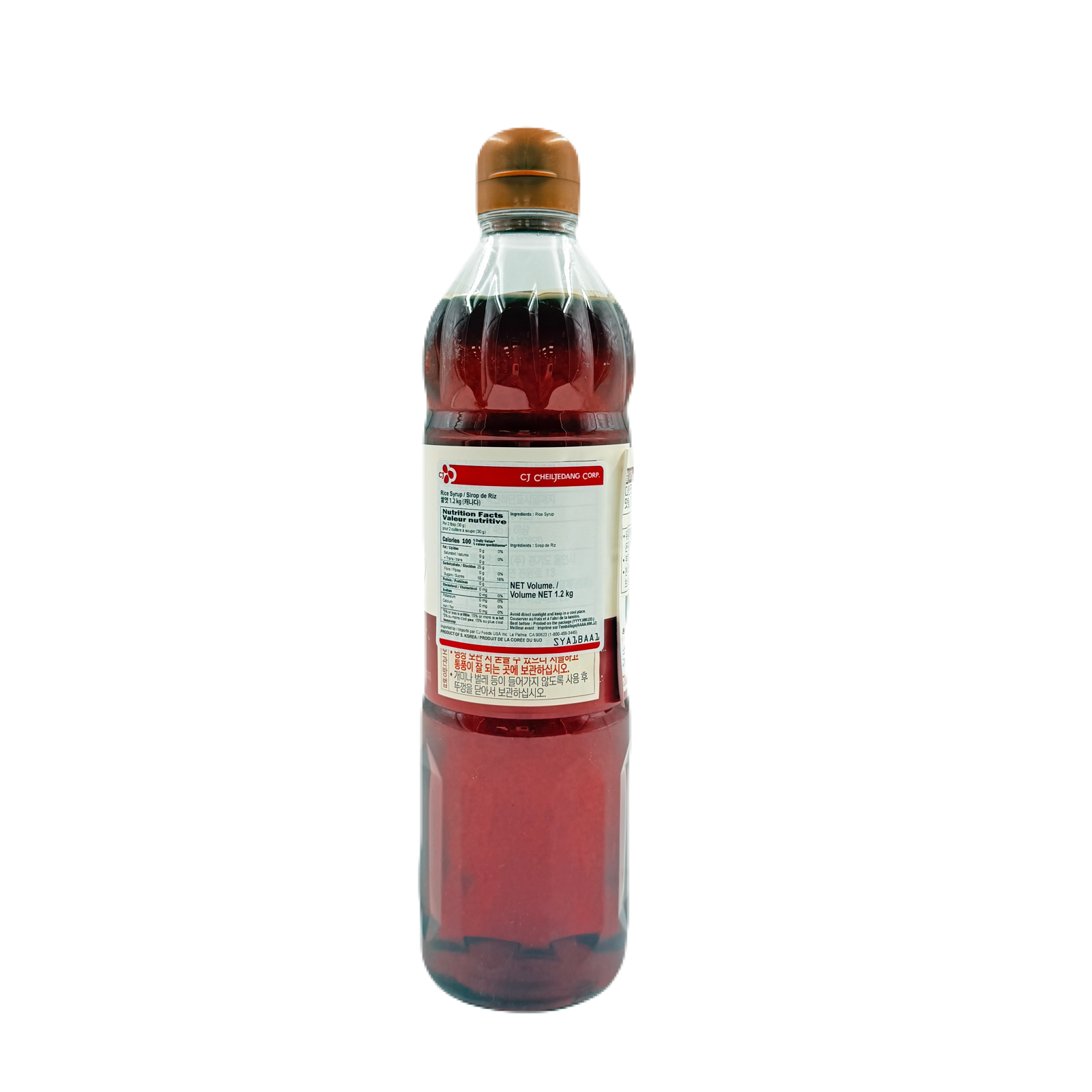 SWEET RICE SYRUP (1.2KG*9EA)  CJ 쌀엿