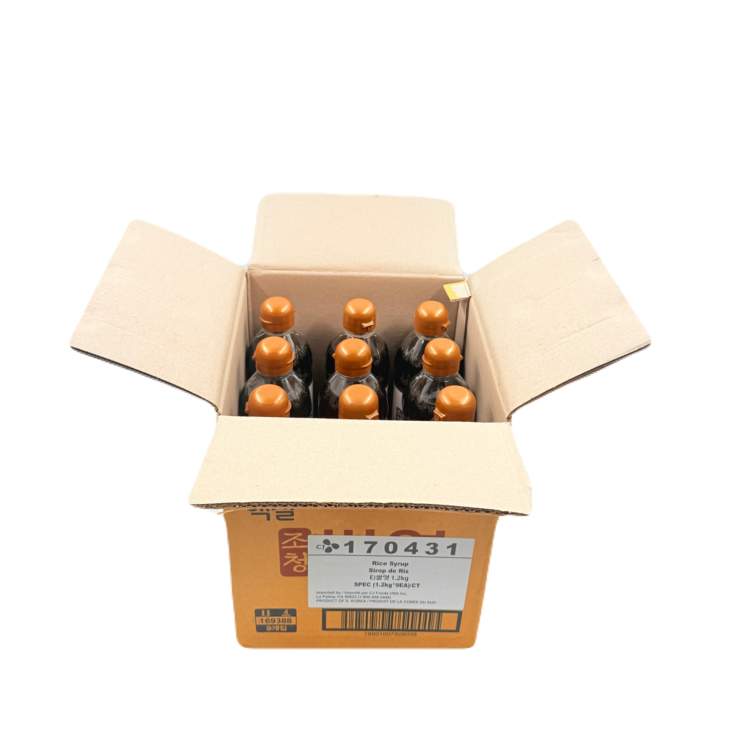 SWEET RICE SYRUP (1.2KG*9EA)  CJ 쌀엿