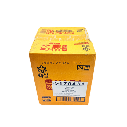 SWEET RICE SYRUP (1.2KG*9EA)  CJ 쌀엿