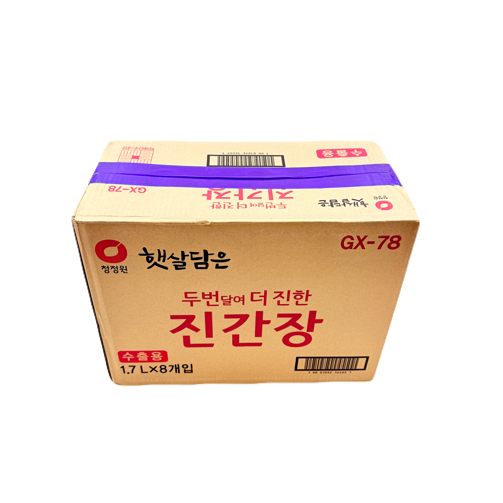DS SOY SAUCE (1.7L*8) 청정원 진간장