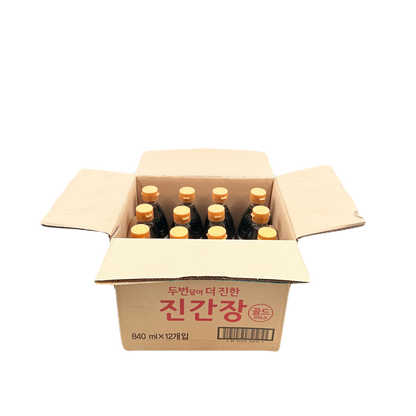 DS SOY SAUCE (840ML*12) 청정원 진간장