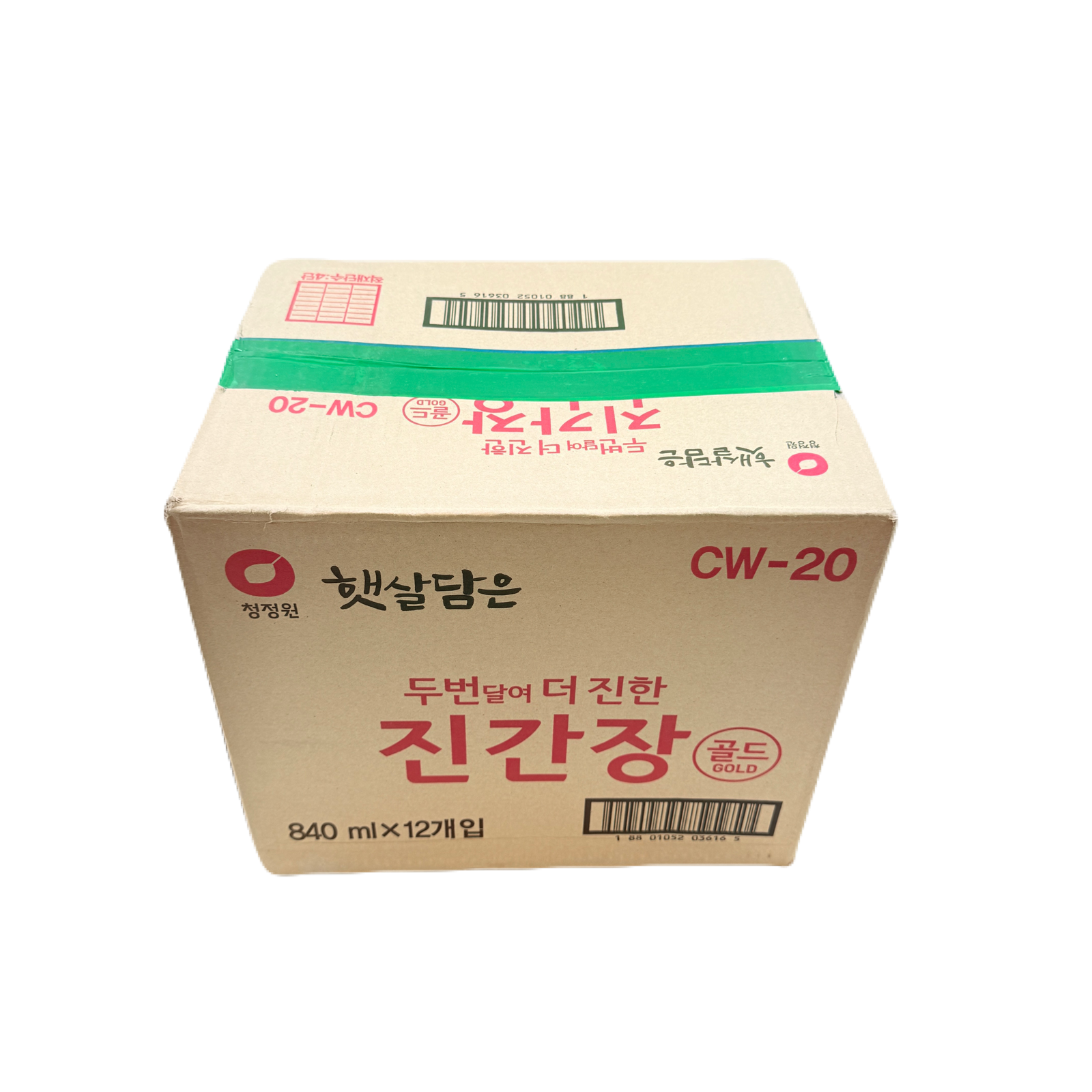 DS SOY SAUCE (840ML*12) 청정원 진간장