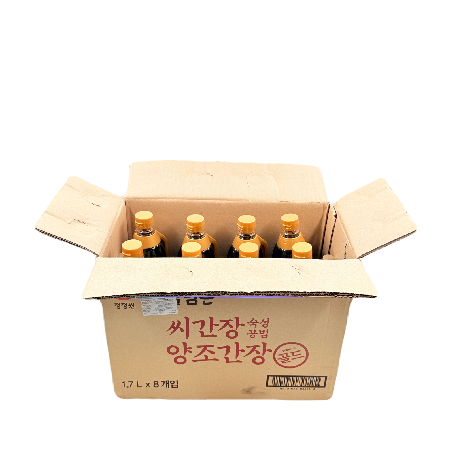 DS SOY SAUCE (1.7L*8) 청정원 씨간장 숙성 양조간장