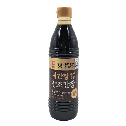 DS SOY SAUCE (840ML*12) 청정원 씨간장 숙성 양조간장