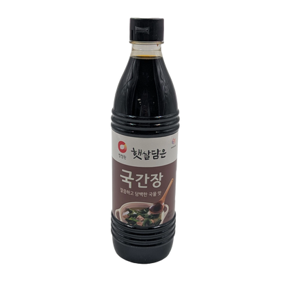 DS SOY SAUCE (840ML*12) 청정원 자연숙성 국간장