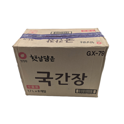 DS SOY SAUCE (1.7L*8) 청정원 자연숙성 국간장