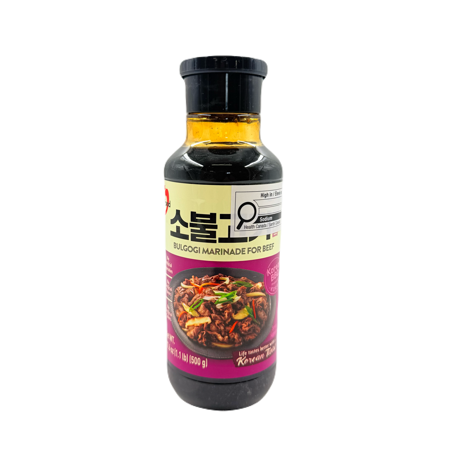 DS BULGOGI SAUCE (500G*15) 청정원 소 불고기 양념