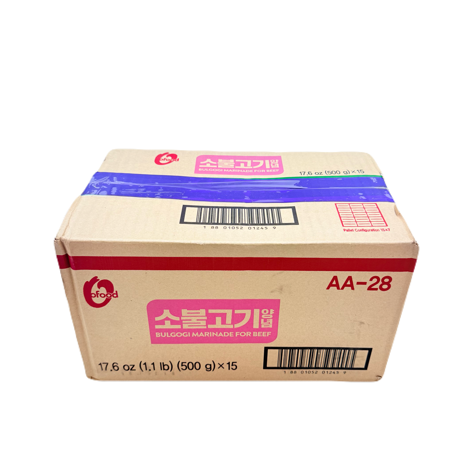 DS BULGOGI SAUCE (500G*15) 청정원 소 불고기 양념