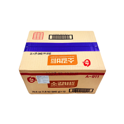 DS KALBI SAUCE (840G*12) 청정원 소갈비 양념