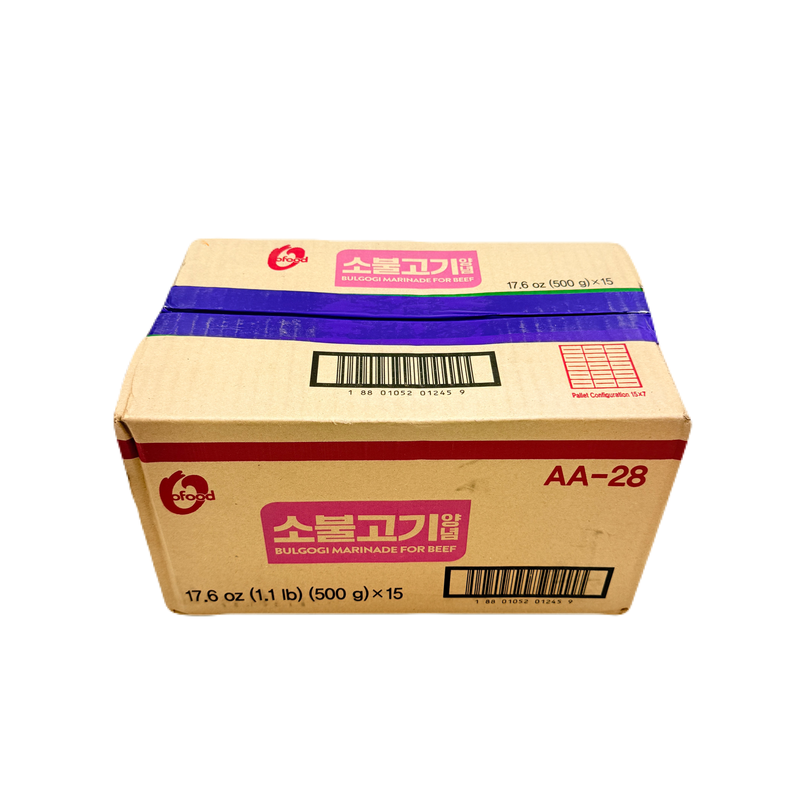 DS KALBI SAUCE (500G*15) 청정원 소갈비 양념