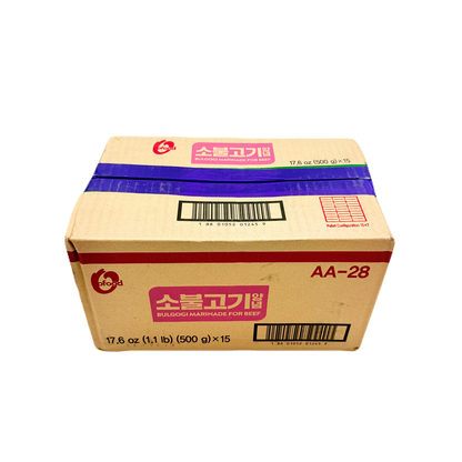 DS KALBI SAUCE (500G*15) 청정원 소갈비 양념