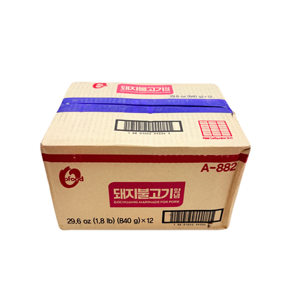 DS PORK BULGOGI SAUCE (840G*12) 청정원 돼지 불고기 양념