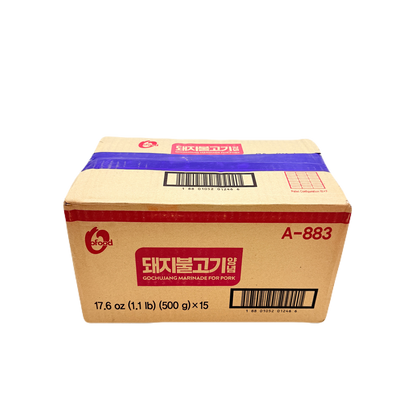 DS PORK BULGOGI SAUCE (500G*15) 청정원 돼지 불고기 양념