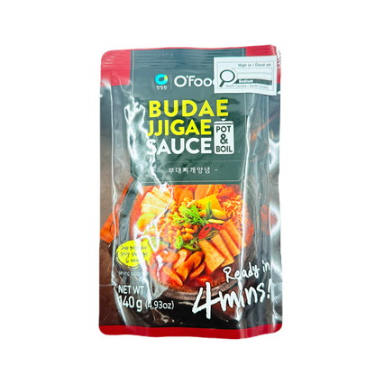 DS BUDAEJJIGAE SAUCE (140G*16) 청정원 오푸드 부대찌게양념