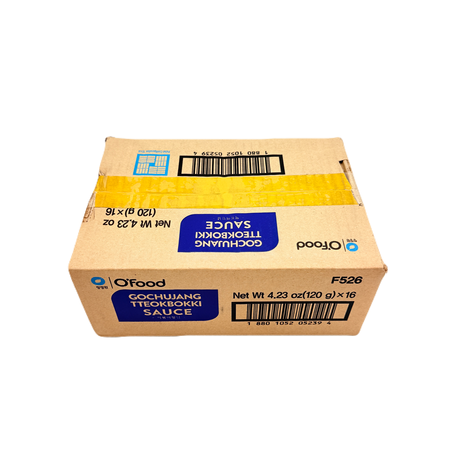DS TOPPOKI SAUCE (120G*16) 청정원 오푸드 떡볶이양념