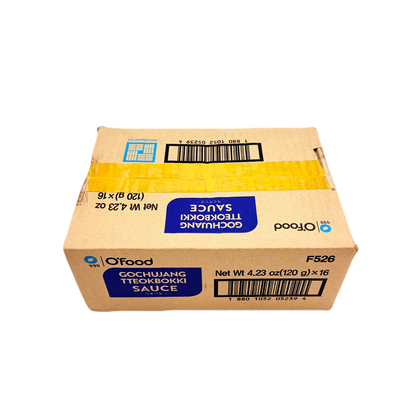 DS TOPPOKI SAUCE (120G*16) 청정원 오푸드 떡볶이양념