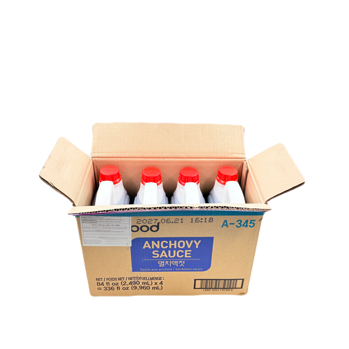 DS ANCHOVY SAUCE (3KG*4) 청정원 멸치액젓