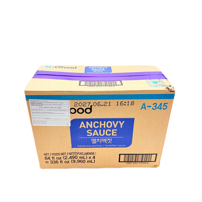 DS ANCHOVY SAUCE (3KG*4) 청정원 멸치액젓