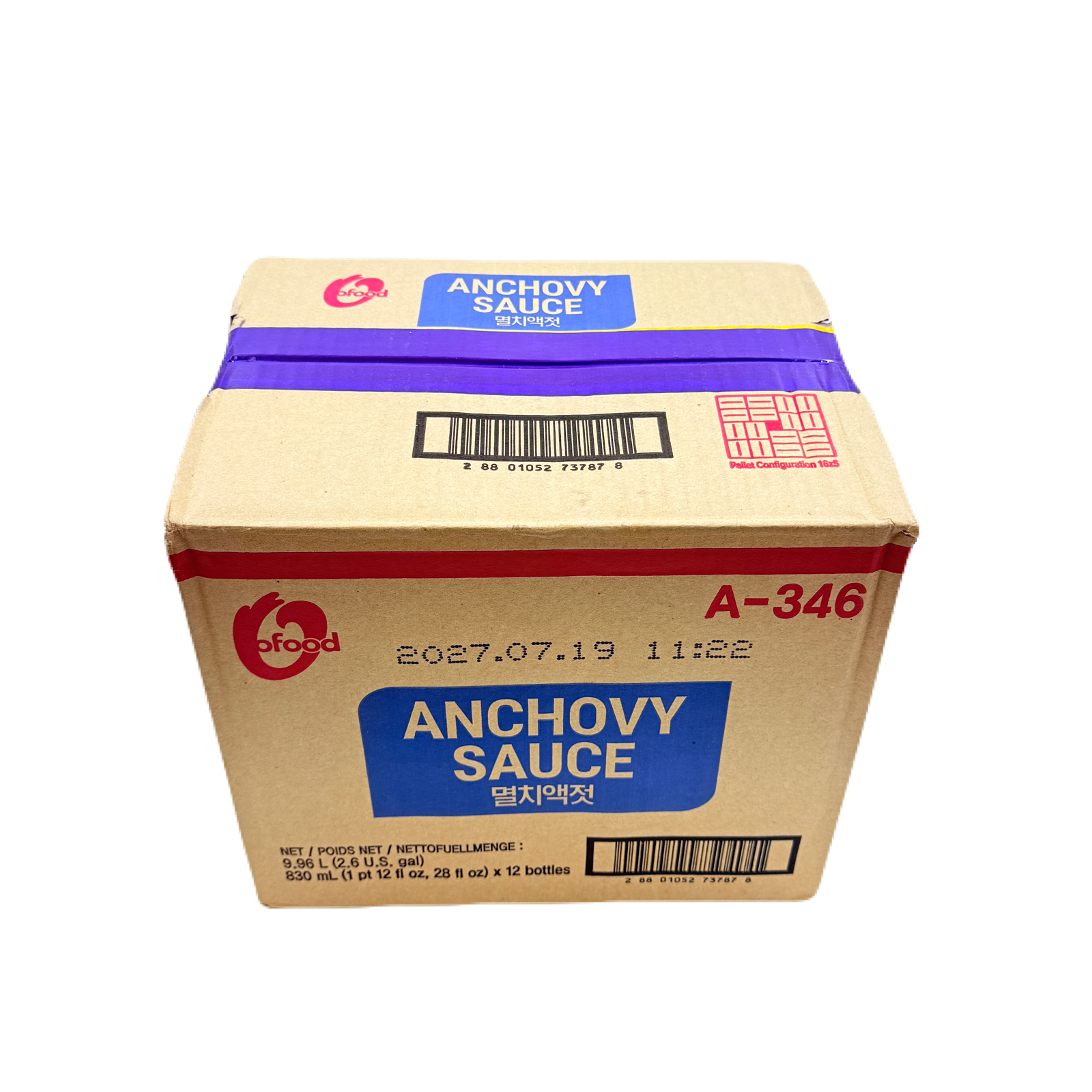 DS ANCHOVY SAUCE (1KG*12) 청정원 멸치액젓