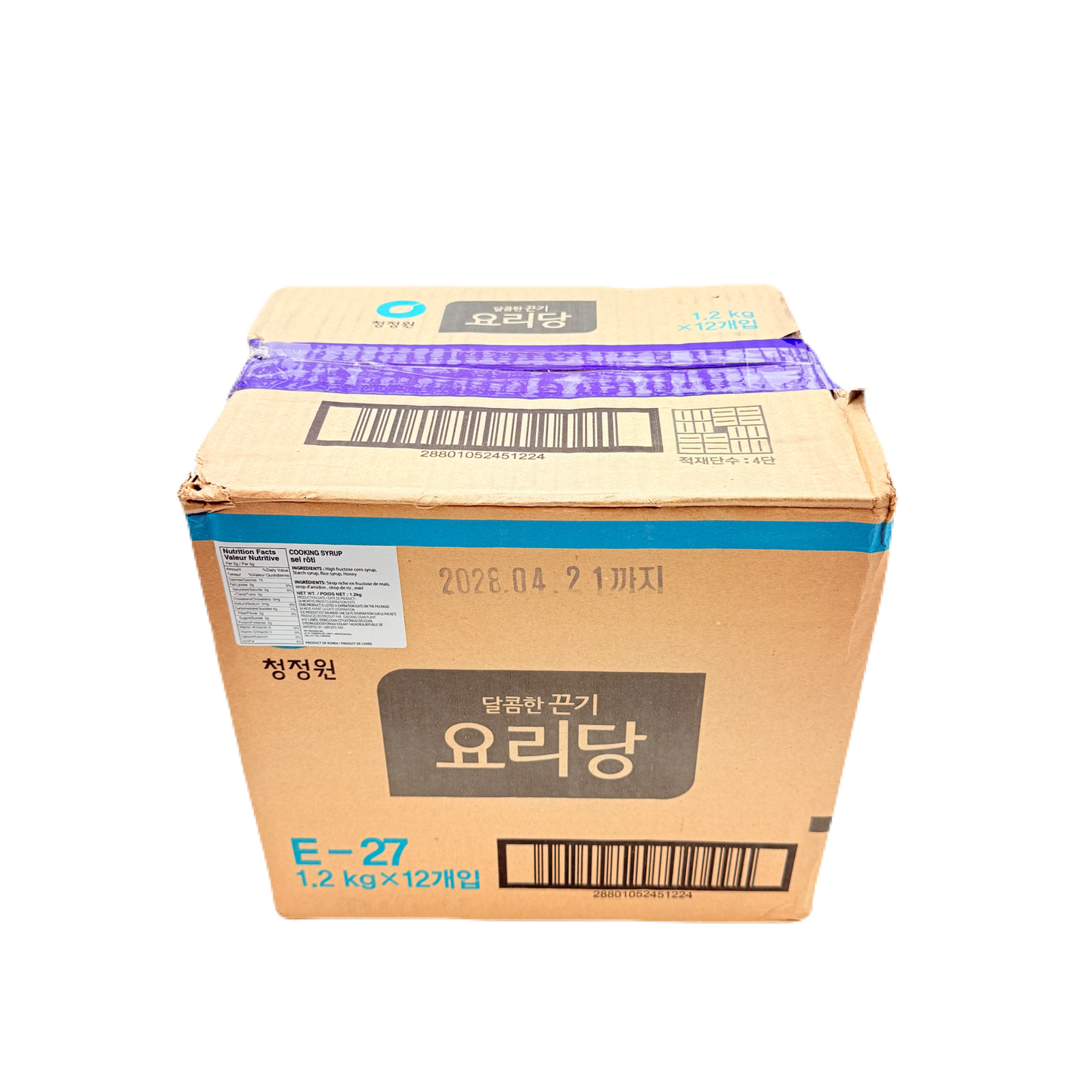 DS COOKING SYRUP (1.2KG*12) 청정원 요리당