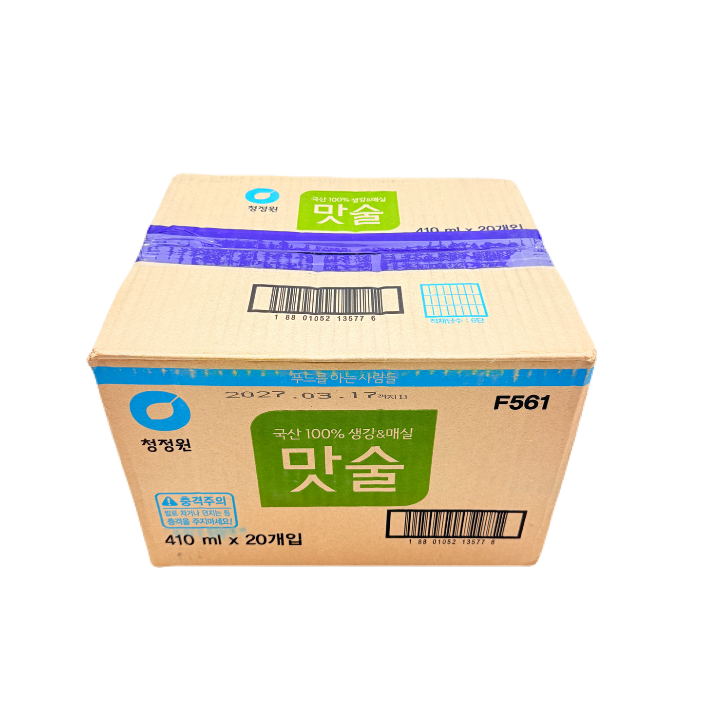 DS COOKING SAUCE (410ML*20) 청정원 생강&매실 맛술