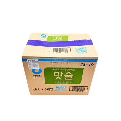 DS COOKING SAUCE (1.8L*6) 청정원 생강&매실 맛술