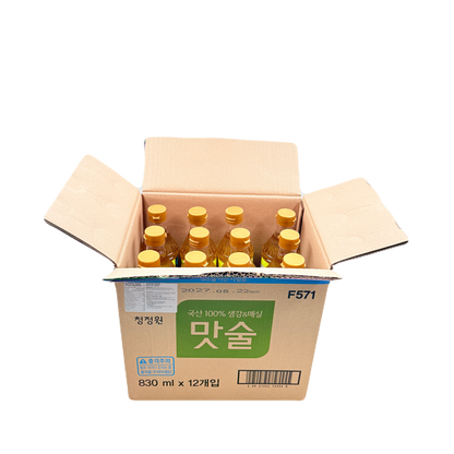 DS COOKING WINE (830ML*12) 청정원 생강&매실 맛술