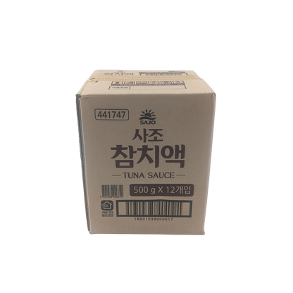 SAJO TUNA COOKING SAUCE (500ML*12) 사조 참치액젓