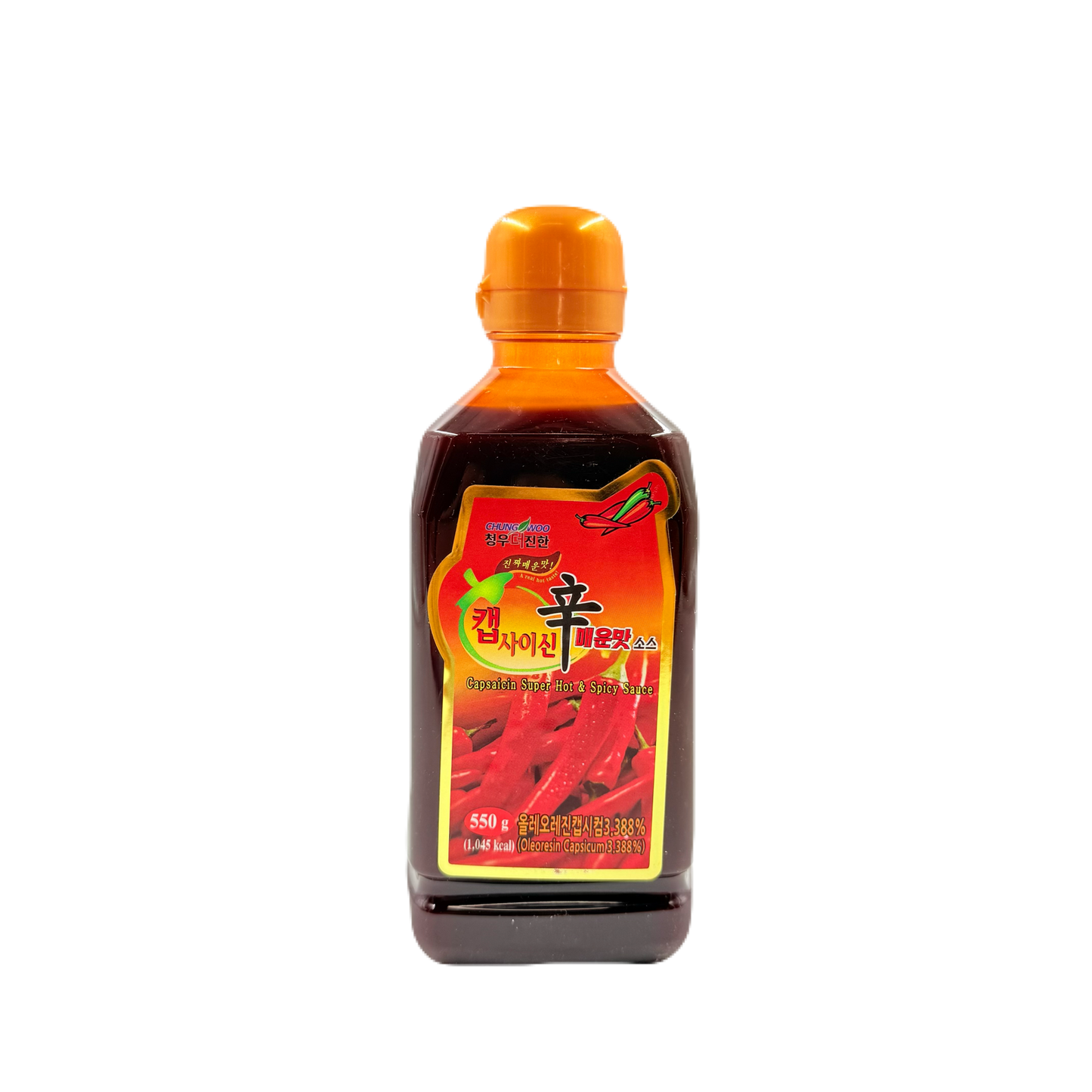 HOT CAPSAICIN SAUCE (550G*12) 움트리(청우) 캡사이신 소스