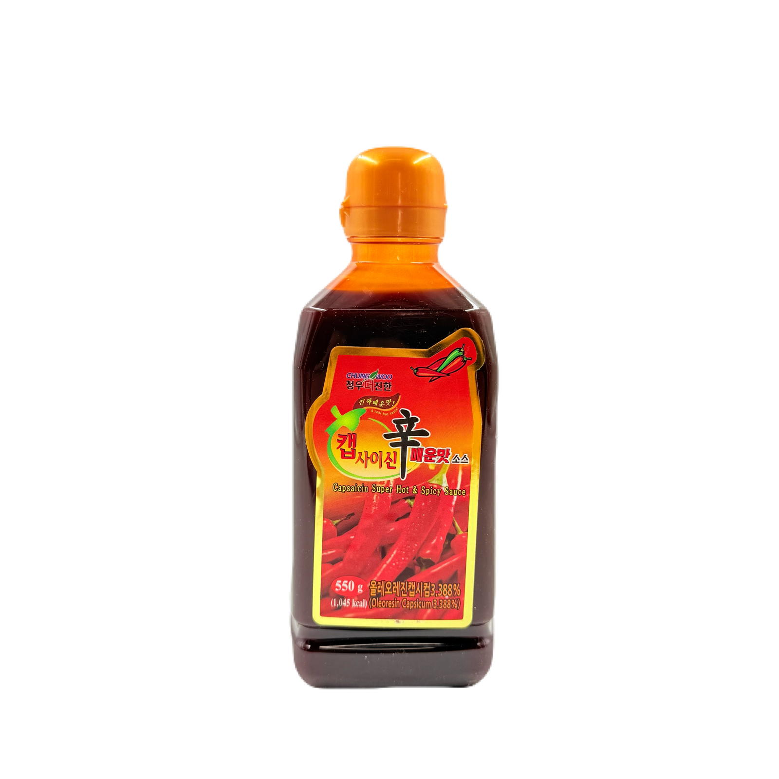 HOT CAPSAICIN SAUCE (550G*12) 움트리(청우) 캡사이신 소스
