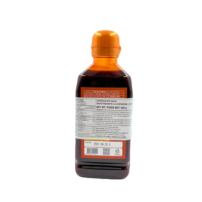 HOT CAPSAICIN SAUCE (550G*12) 움트리(청우) 캡사이신 소스