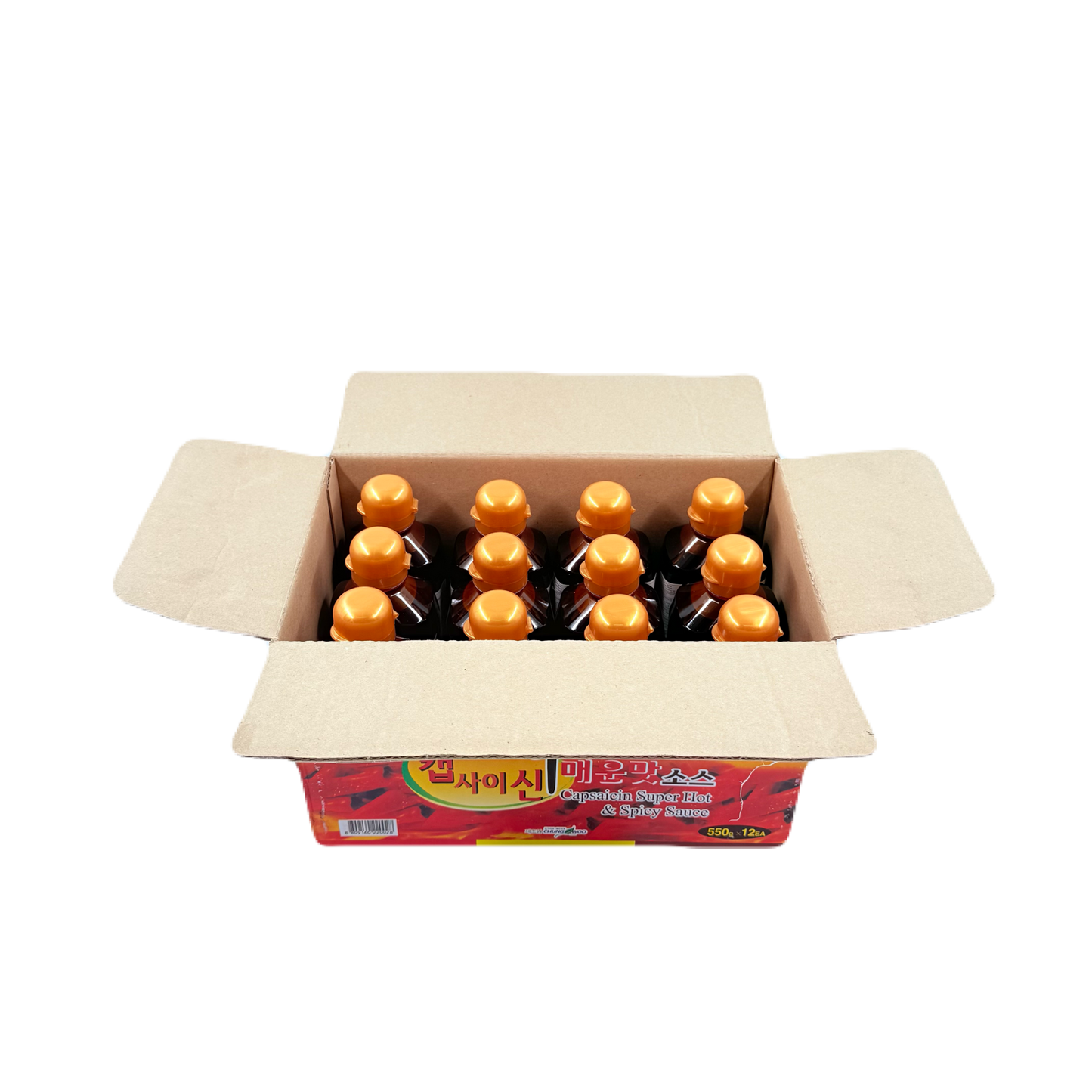 HOT CAPSAICIN SAUCE (550G*12) 움트리(청우) 캡사이신 소스