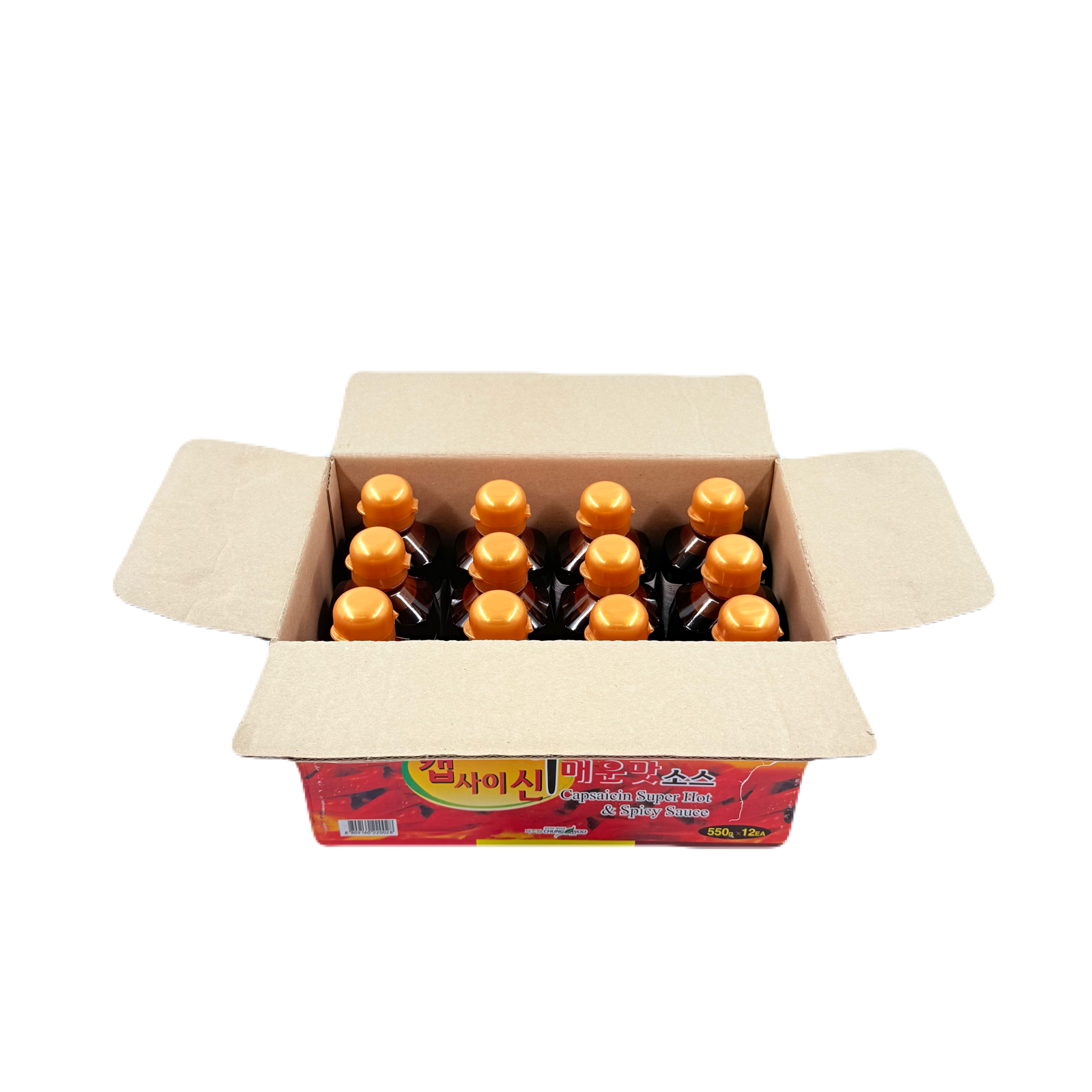 HOT CAPSAICIN SAUCE (550G*12) 움트리(청우) 캡사이신 소스