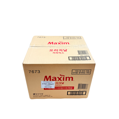 MAXIM ORIGINAL COFFEE MIX  (1.2KG * 8) 동서 맥심 오리지날 커피 믹스 100봉