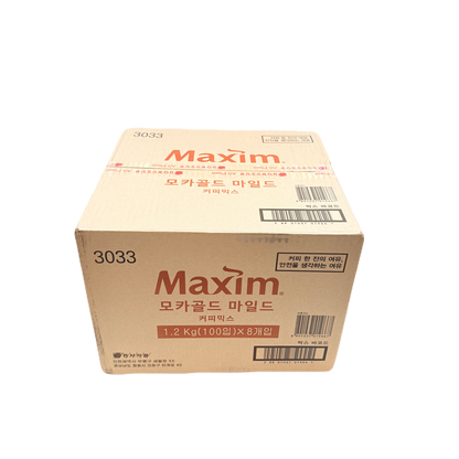 MAXIM MOKA COFFEE MIX  (1.2KG*8) 동서 맥심 모카 골드 커피믹스 100봉