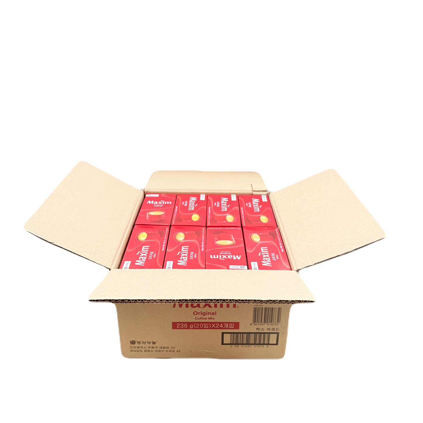 MAXIM INSTANT COFFEE MIX ORIGINAL(236G*24EA) 동서 맥심 오리지날 커피믹스 20봉