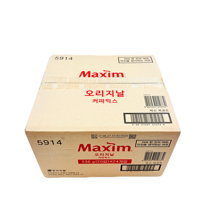 MAXIM INSTANT COFFEE MIX ORIGINAL(236G*24EA) 동서 맥심 오리지날 커피믹스 20봉