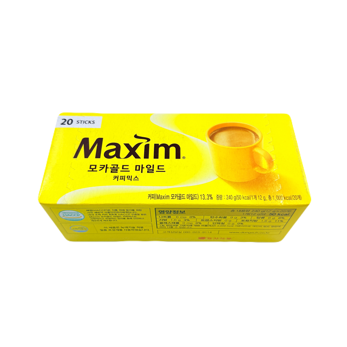 MAXIM INSTANT COFFEE MIX MOCAGOLD(240G*24EA) 동서 맥심 모카 골드 커피믹스 20봉