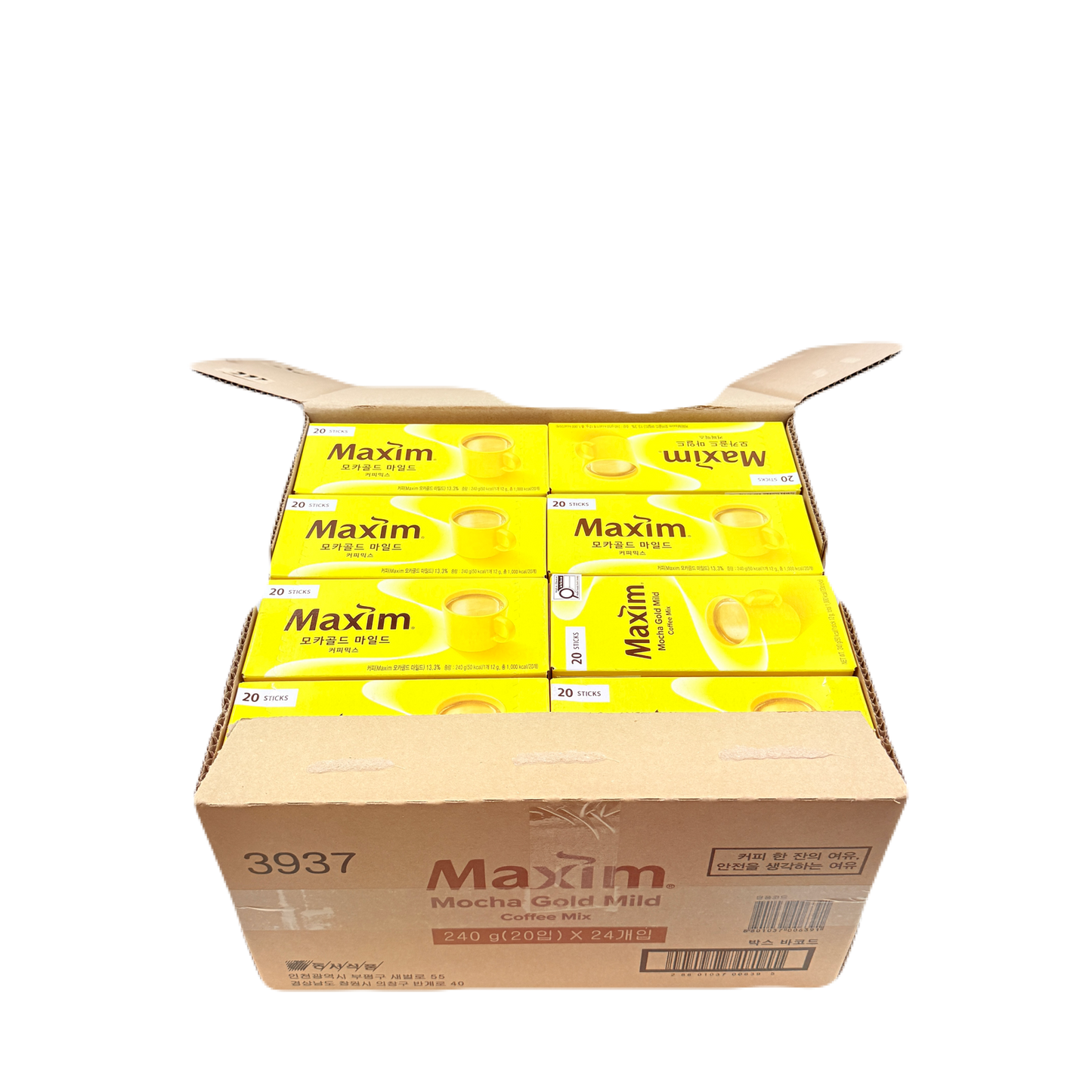 MAXIM INSTANT COFFEE MIX MOCAGOLD(240G*24EA) 동서 맥심 모카 골드 커피믹스 20봉